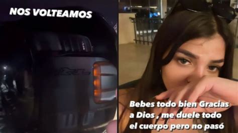 karely ruiz accidente|Karely Ruiz sufre accidente en Tamaulipas; ve video